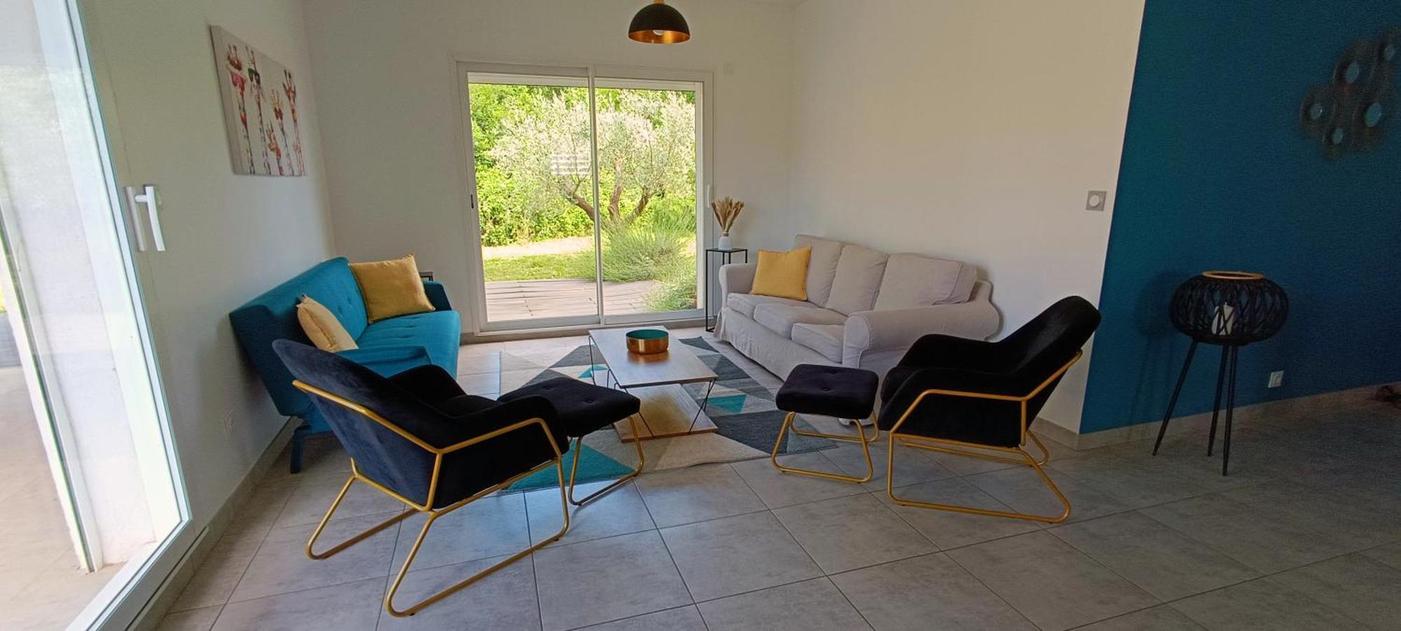 La Villa Lyne - Villa Moderne 4 Chambres 8 Personnes Clim Lèzan Dış mekan fotoğraf